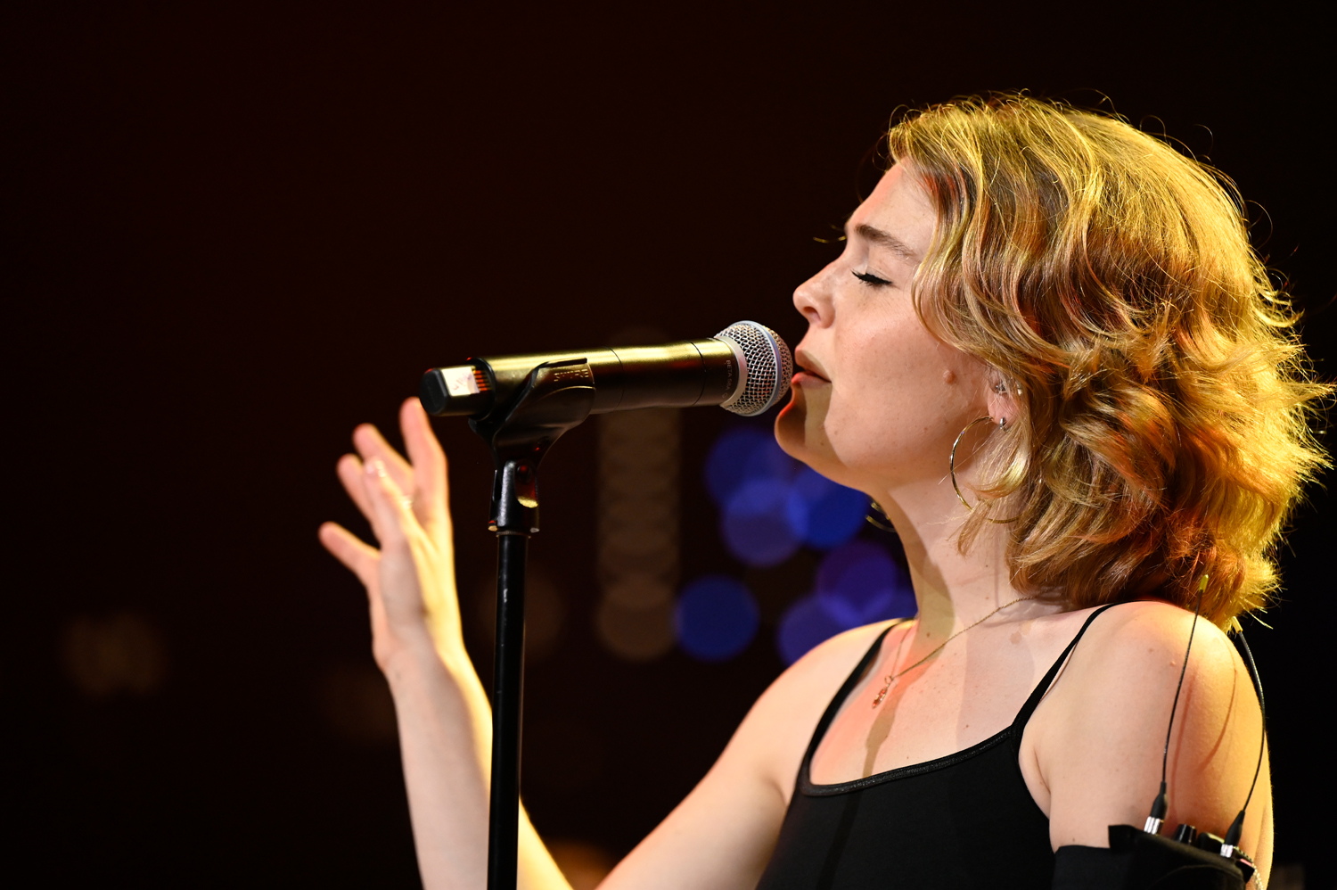 Maggie Rogers on stage